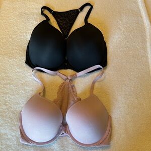 Victoria's Secret Razorback Bra Bundle Pink Bra
